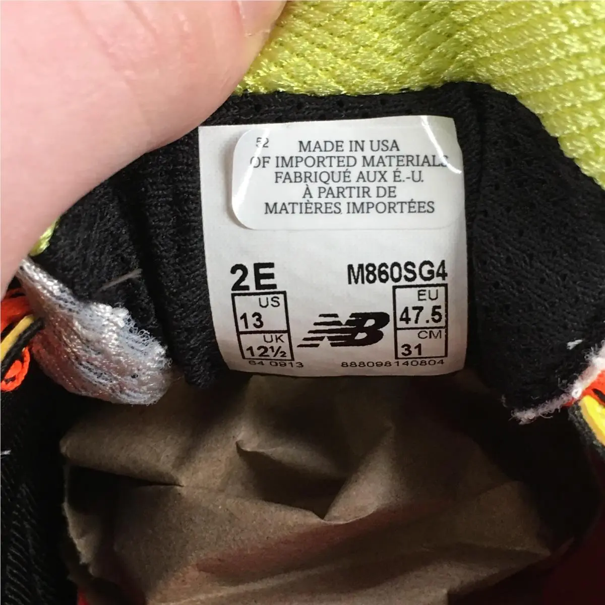 New Balance shoes - M860SG4 - M860SG4 - Gray 12
