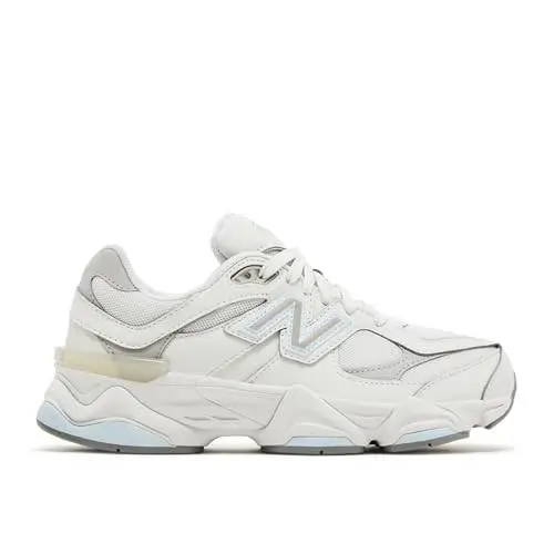 New Balance 9060 Big Kids White Quarry Blue Retro Sneakers Size 4.5