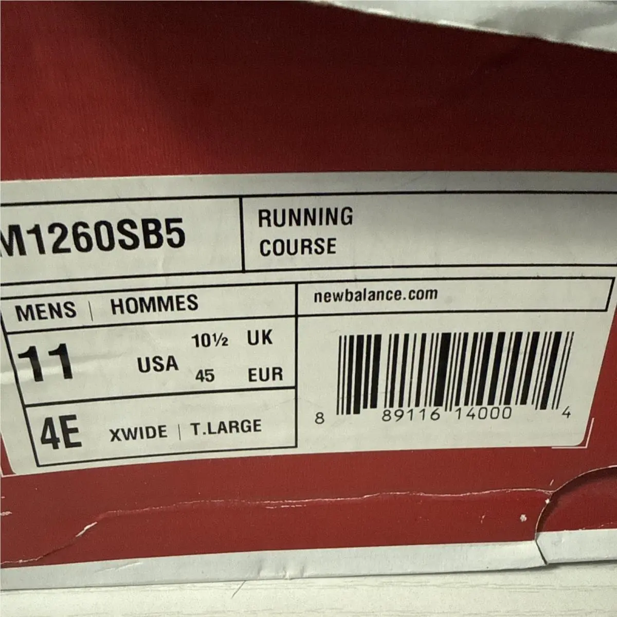 New Balance shoes - New Balance 1260v5 - Gray 1