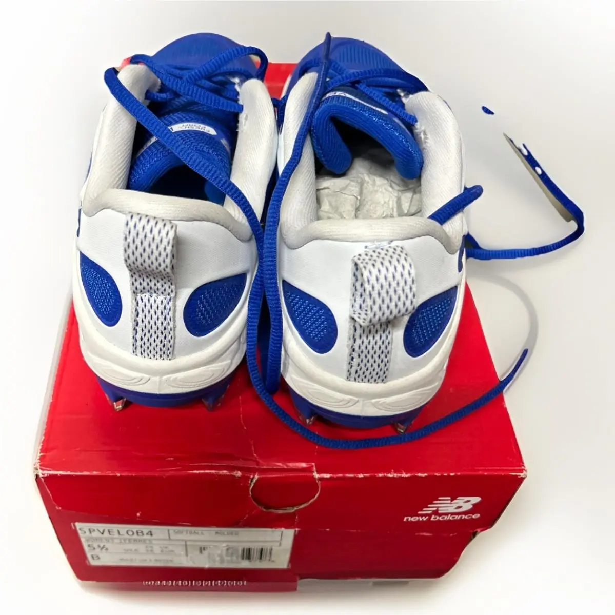 New Balance shoes - New Balance - SPVELOB4 - Blue White 1
