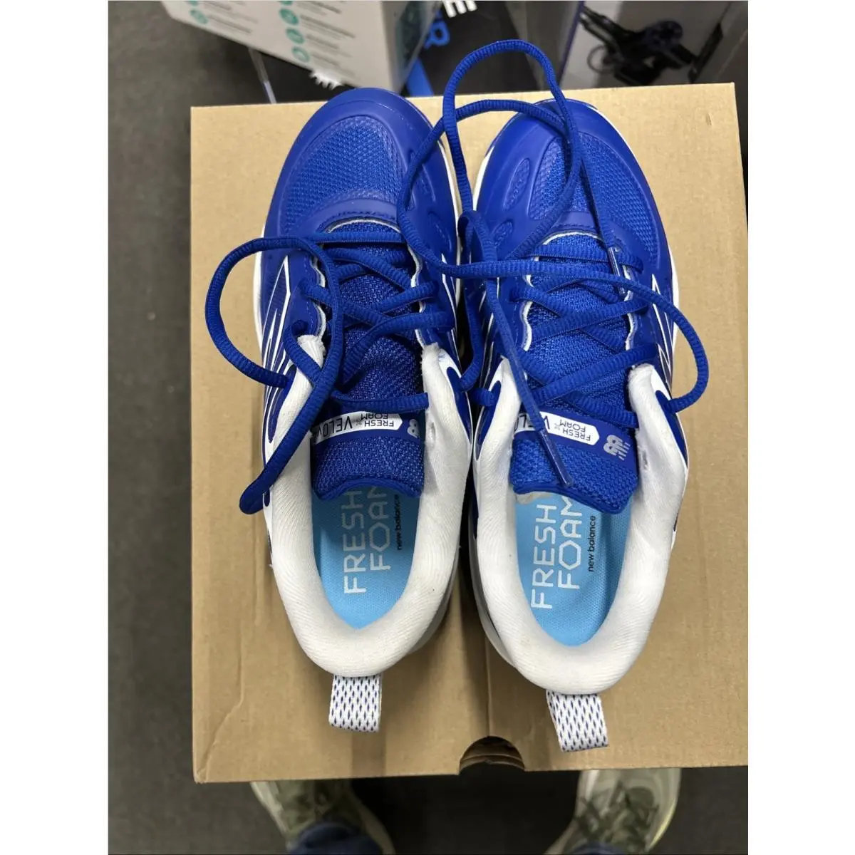 New Balance shoes - New Balance - SPVELOB4 - Blue White 3