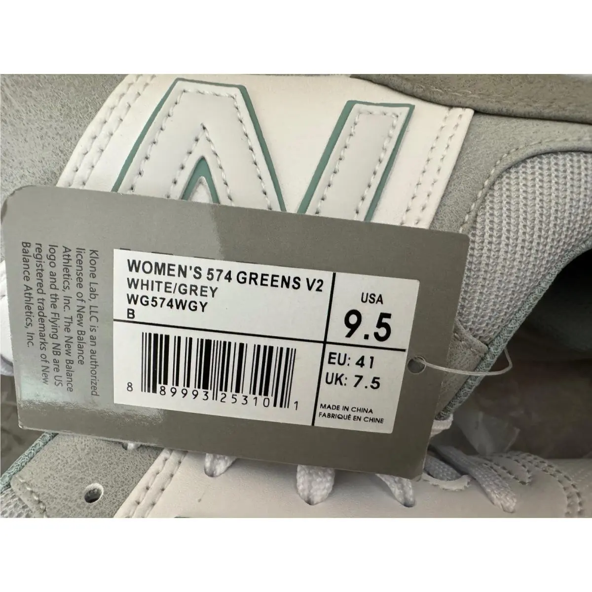 New Balance shoes - New Balance 574 Greens V2 - Gray 1
