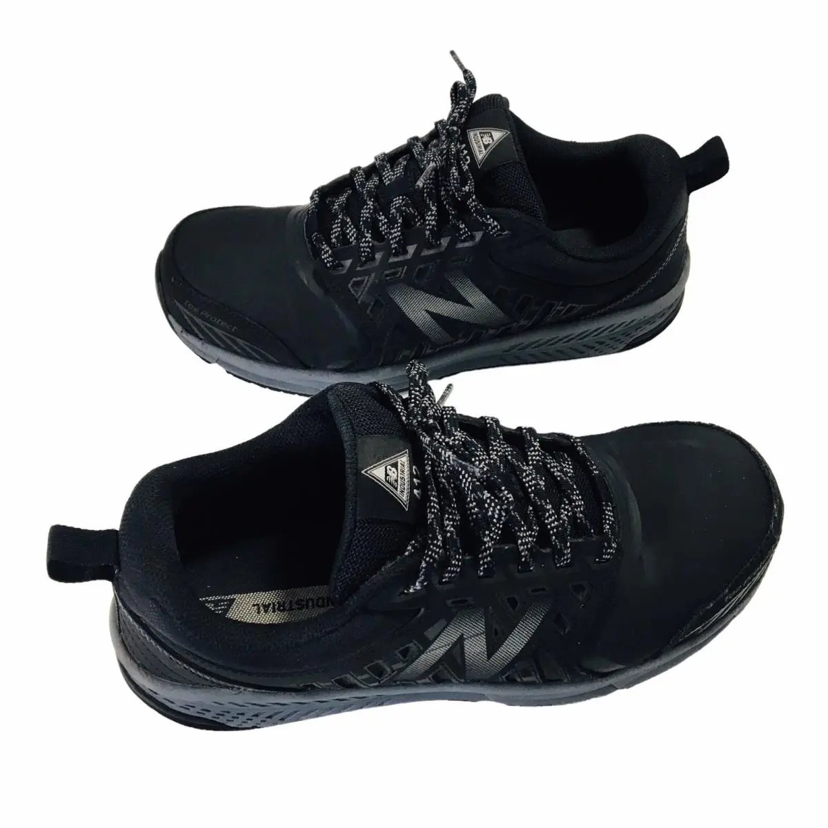 New Balance Industrial 412 Black Grey Men`s Size 11 Slip Resistant Work Shoe
