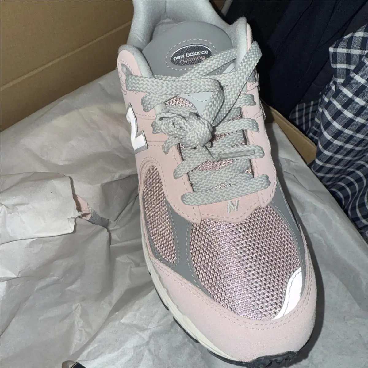 New Balance Unisex Sports Shoes M2002RFC Pink/grey Size 8.5 New