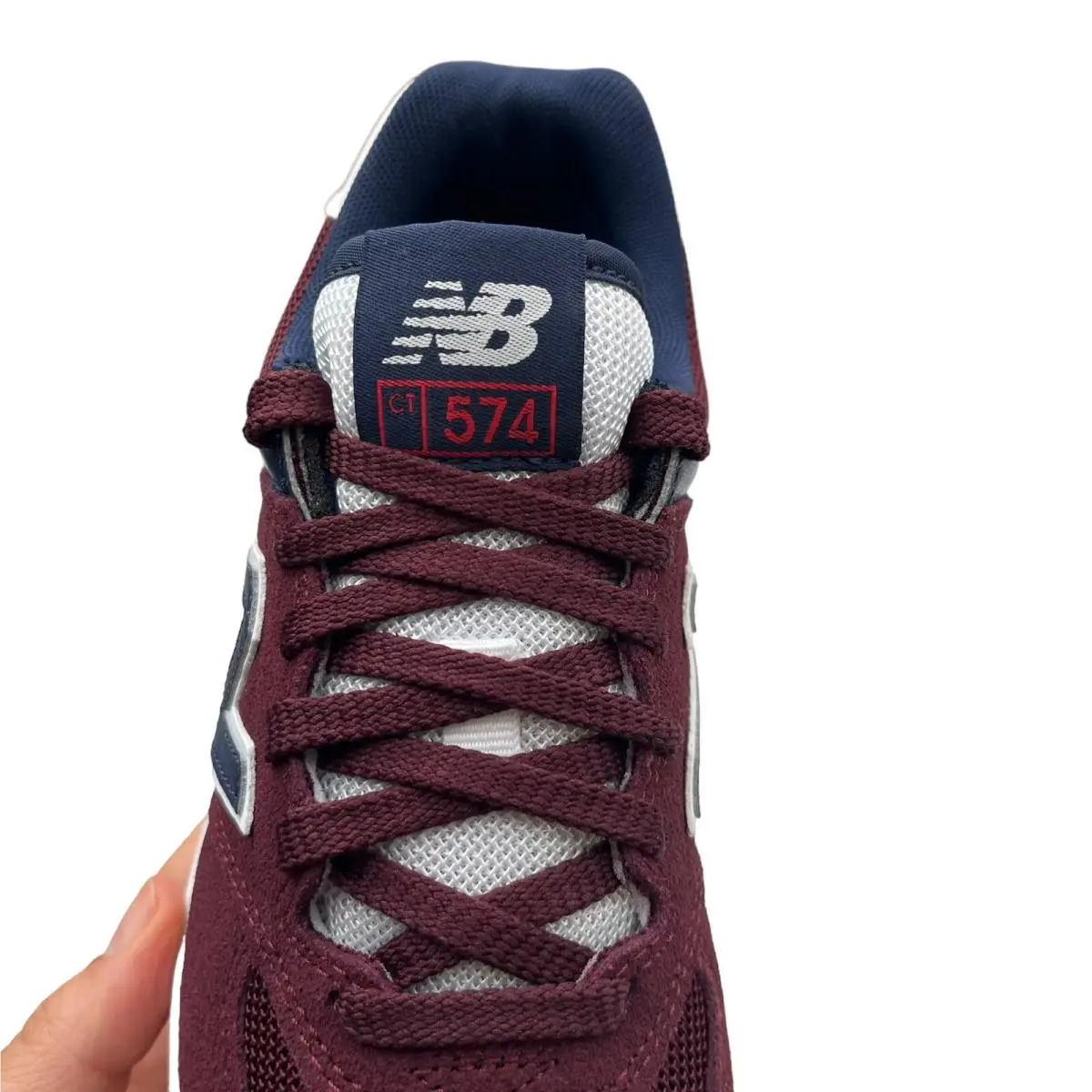 New Balance shoes - New Balance 574 - Wine/Burgundy (UPC: 196307078511) 5