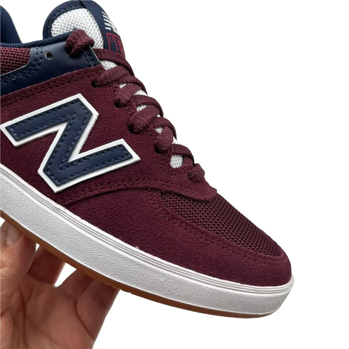 New Balance shoes - New Balance 574 - Wine/Burgundy (UPC: 196307078511) 2