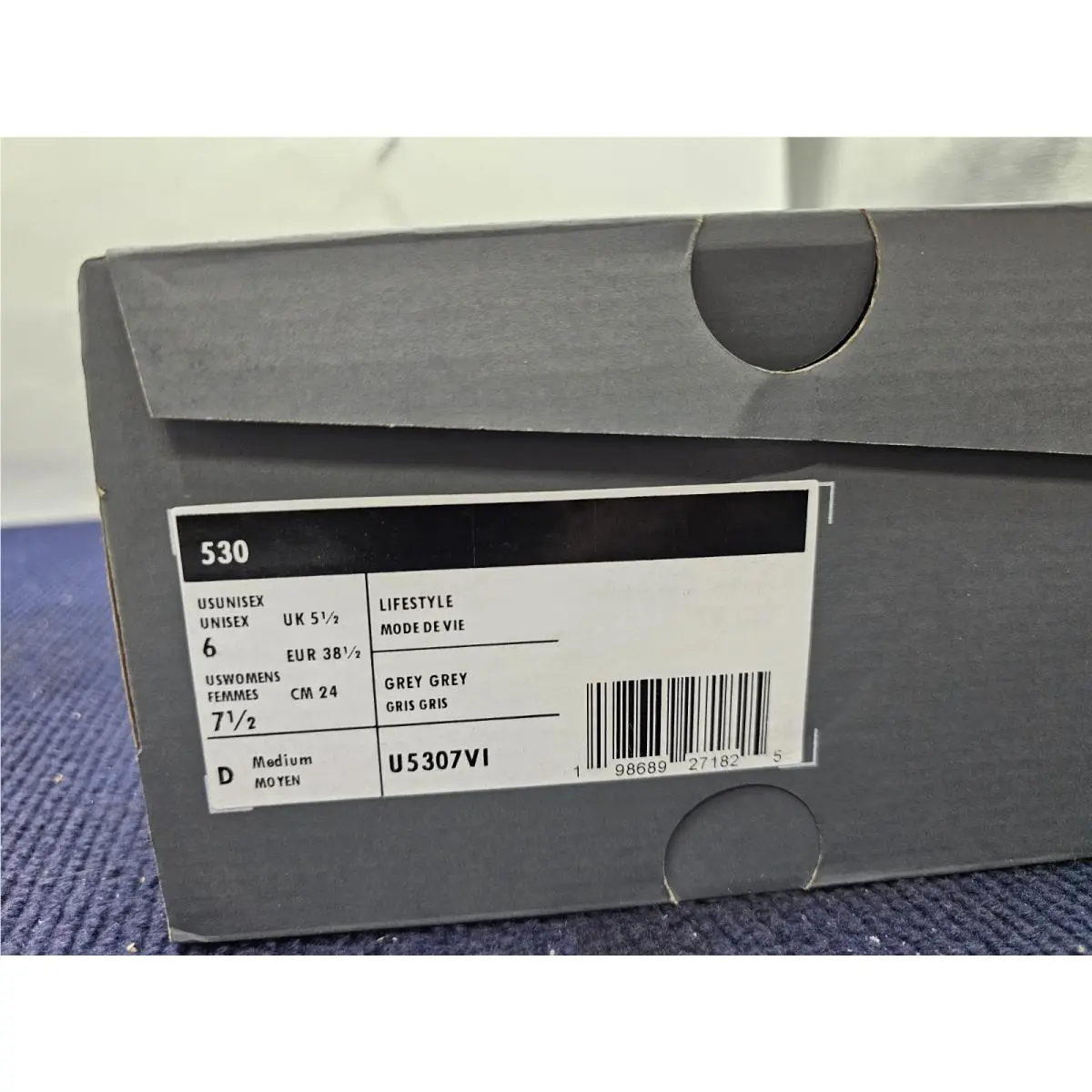 New Balance shoes - 530 - U5307VI - Grey (UPC: 198689271825) 3