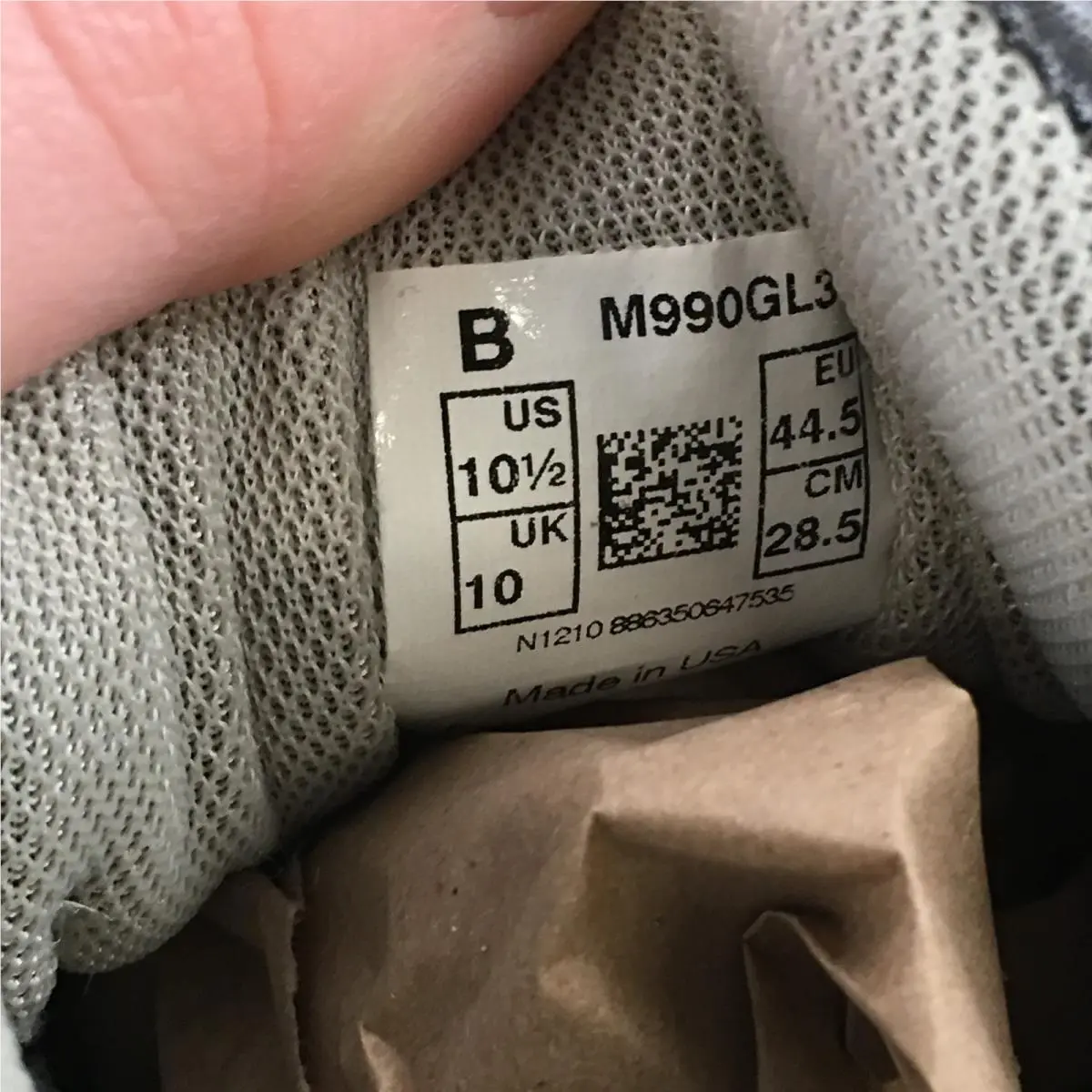 New Balance shoes - New Balance 990 v3 - M990GL3 - Gray 12