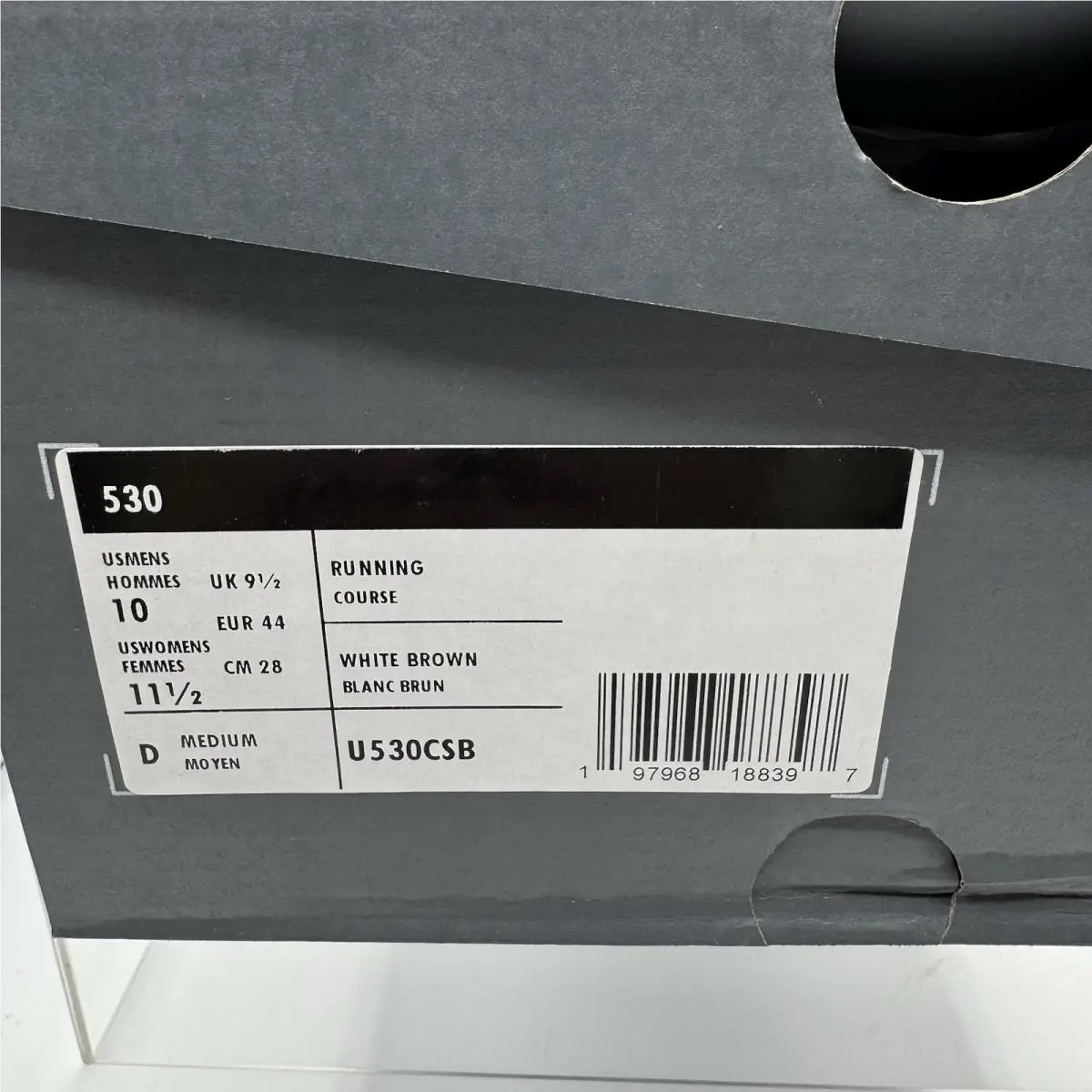 New Balance shoes - New Balance 530 - U530CSB - White, Manufacturer: Sea Salt/Arid Stone 8