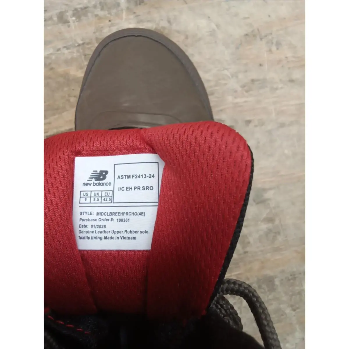 New Balance shoes - MIDCLBRBR-9-4E - MIDCLBRBR-9-4E - Chocolate (UPC: 810119134097) 4