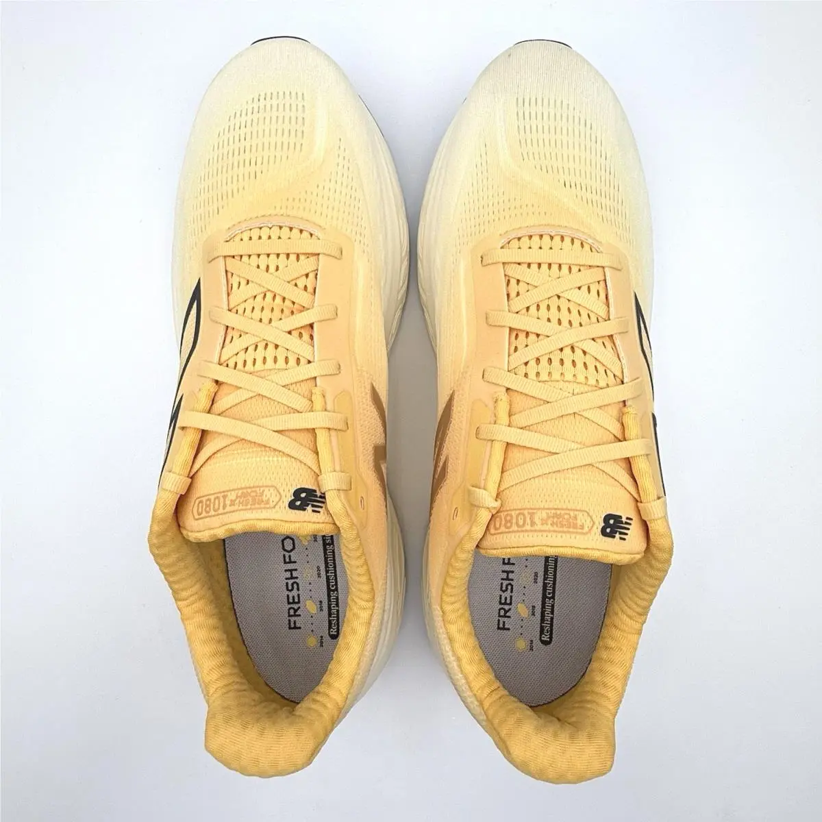 New Balance shoes - New Balance Fresh Foam 1080 - M1080E14 - Orange, Manufacturer: Clementine/Angora/Black Cement (UPC: 197968094452) 4