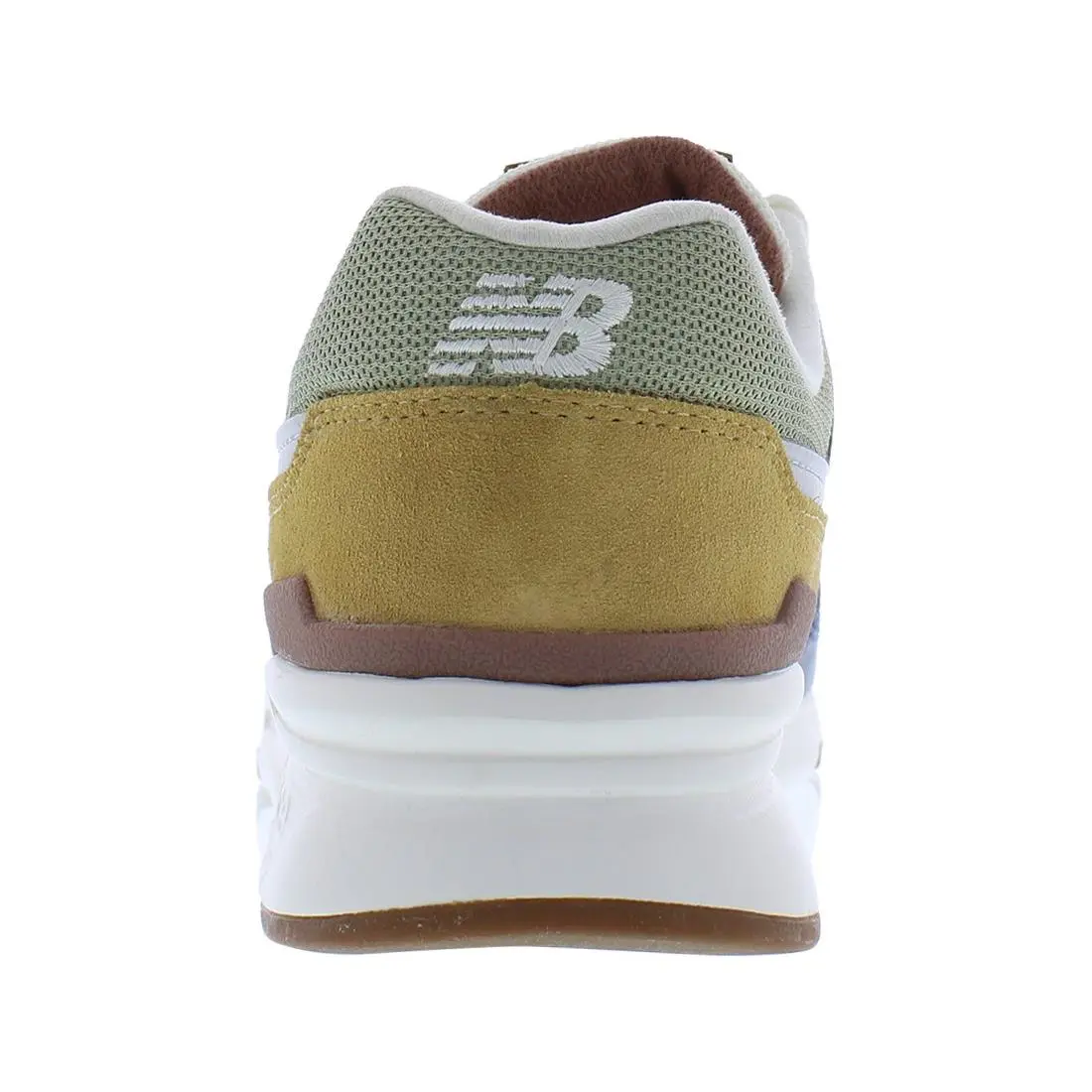 New Balance shoes - White/Brown, Main: Multi-Colored (UPC: 197966635510) 2