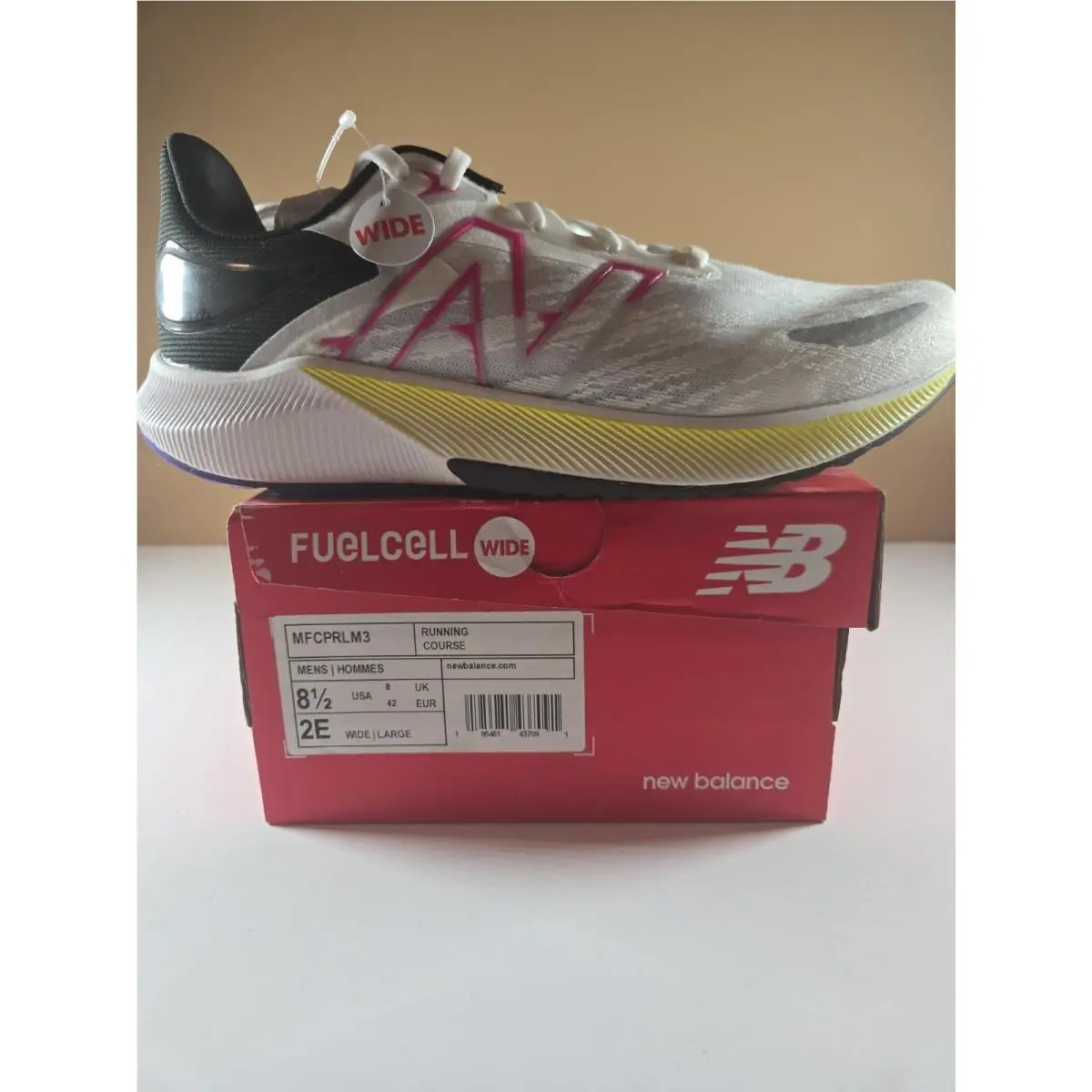 New Balance Mens Size 8.5 2e Wide Fuelcell Style Mfcprlm3 Running