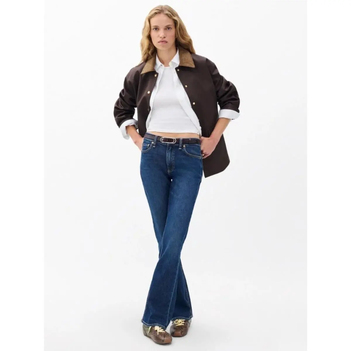 Rag Bone Peyton Mid Rise Bootcut Jeans In Rhinebeck Size 26