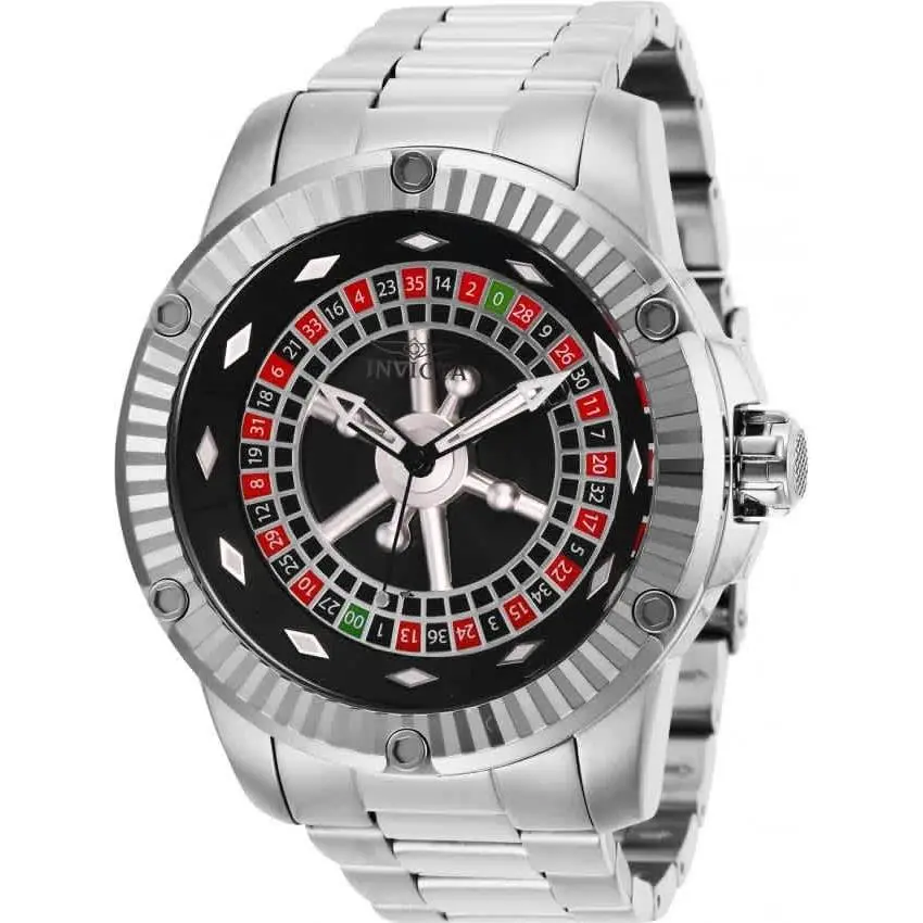 Invicta Specialty Casino Automatic Black Dial Men`s Watch 28709