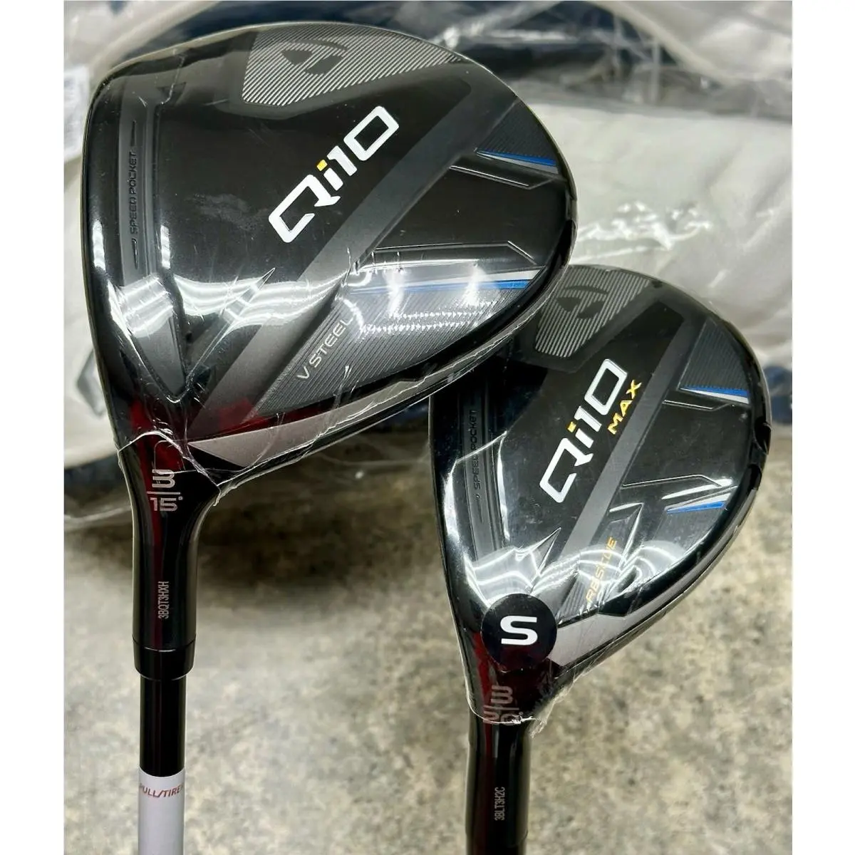 Taylormade Qi10 Fairway Wood / Qi10 Max Hybrid Set Left Hand 3-Wood 3H Stiff LH