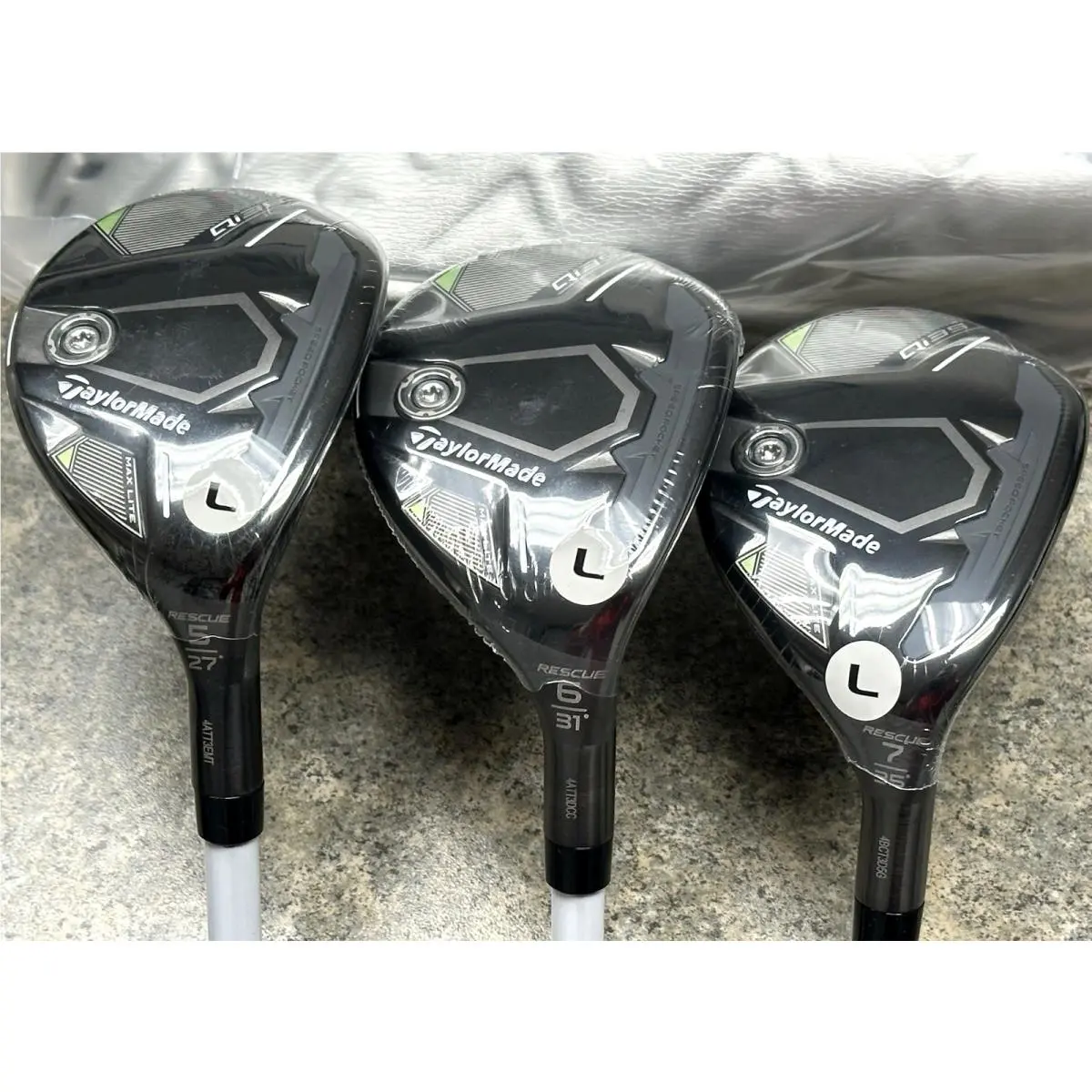 Taylormade Qi35 Max Lite Womens Hybrid Set 5H 6H 7H Ladies Flex w/ Covers