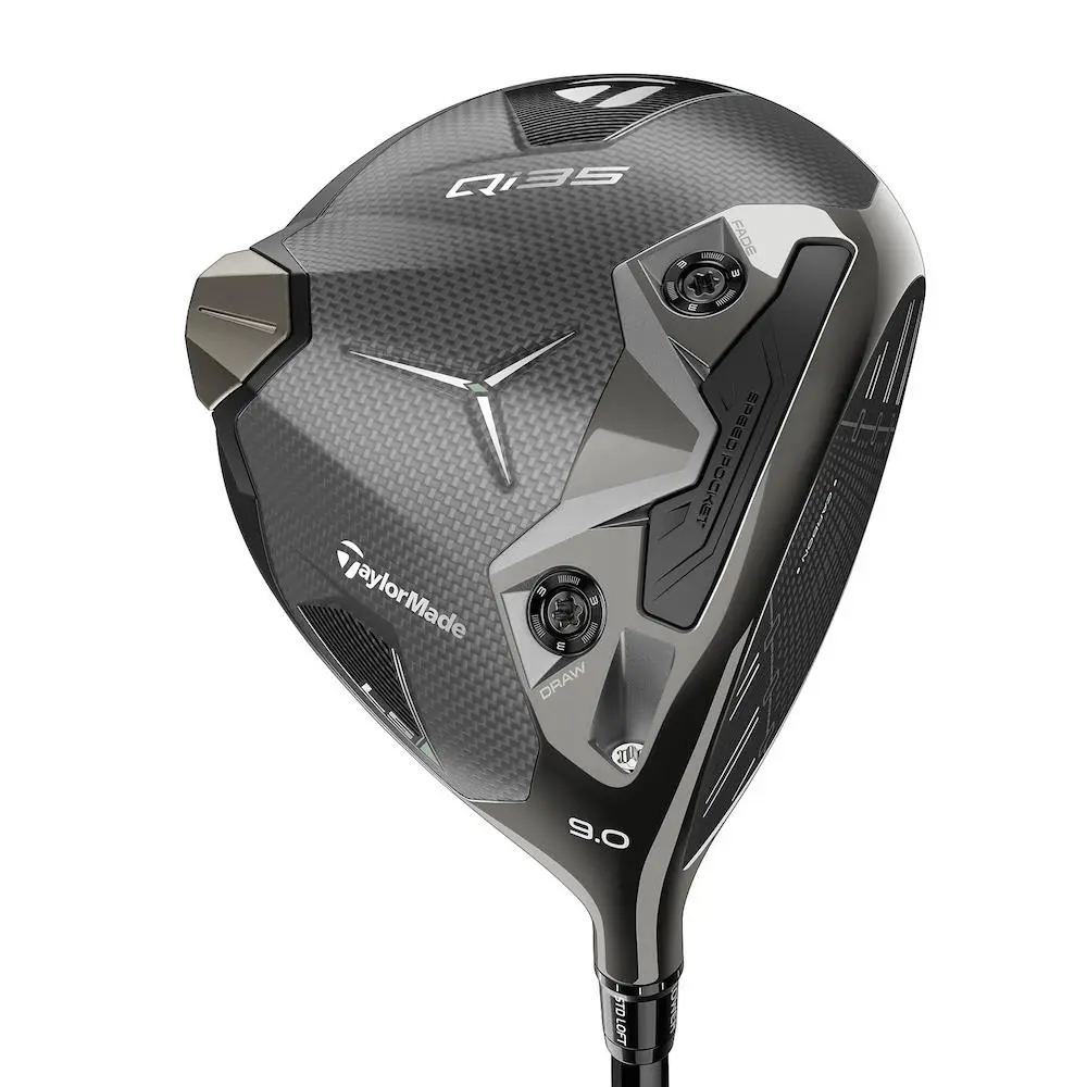 Taylormade Golf Qi35 LS Driver 9 Extra Stiff Flex Kaili Blue Darkwave CB