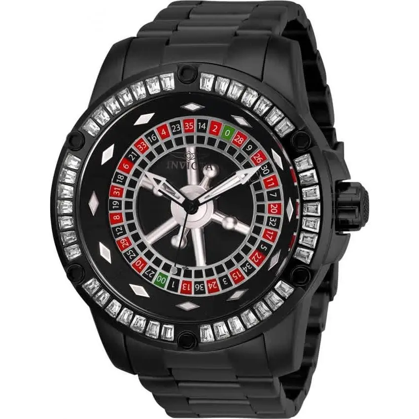 Invicta Specialty Casino Automatic Black Dial Men`s Watch 28715