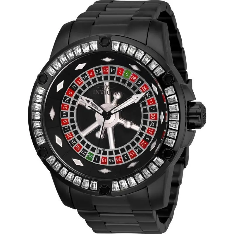 Invicta Men`s 28715 Specialty Automatic 3 Hand Black Dial Watch