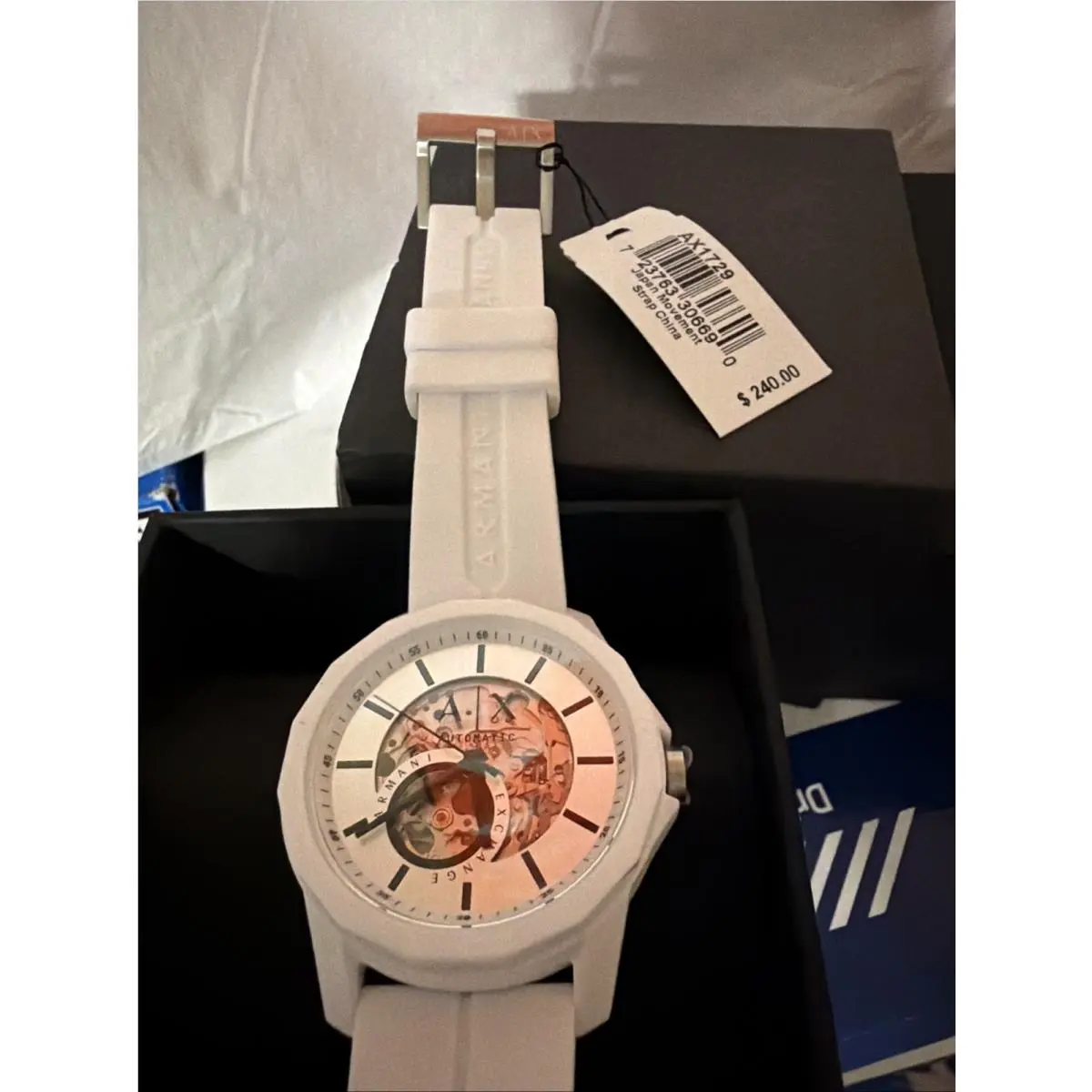 Armani Exchange AX Silicone AX1729 Automatic