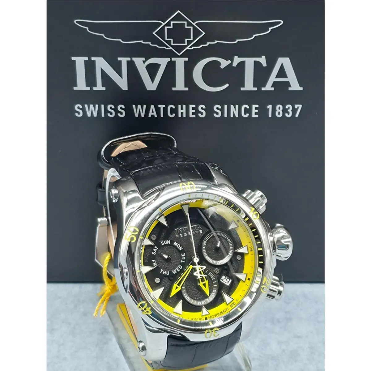 Invicta Reserve Venom 54mm Swiss Movement Platinum Label Limited Men`s Watch