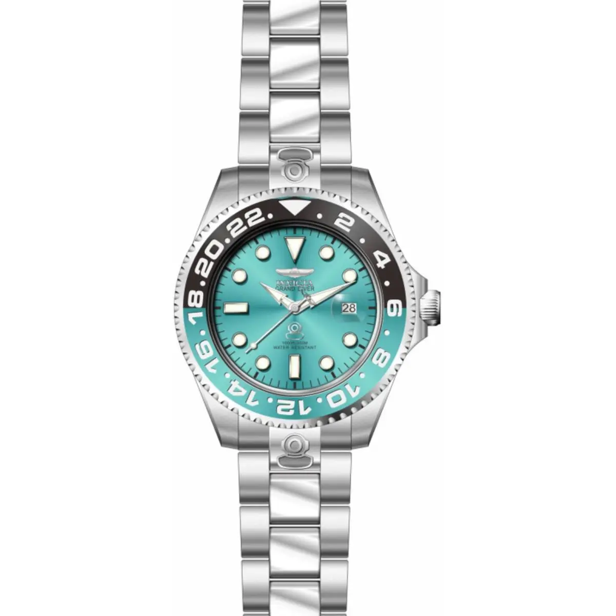 Men`s Watch Pro Diver Automatic Blue Dial Steel Bracelet 49917 by Invicta