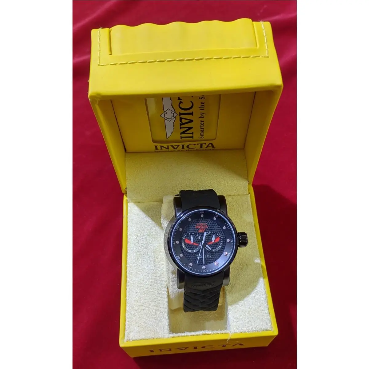 Invicta S1 Rally Since 1837 Stainless Steel Rubber Wrist Watch