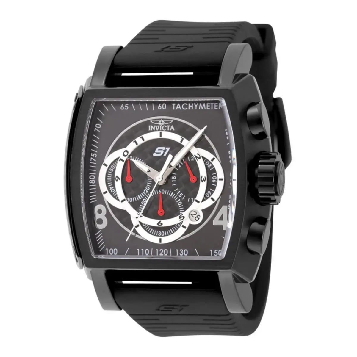 Invicta S1 Rally Concentric Men`s Watch - 48mm. Black 48430