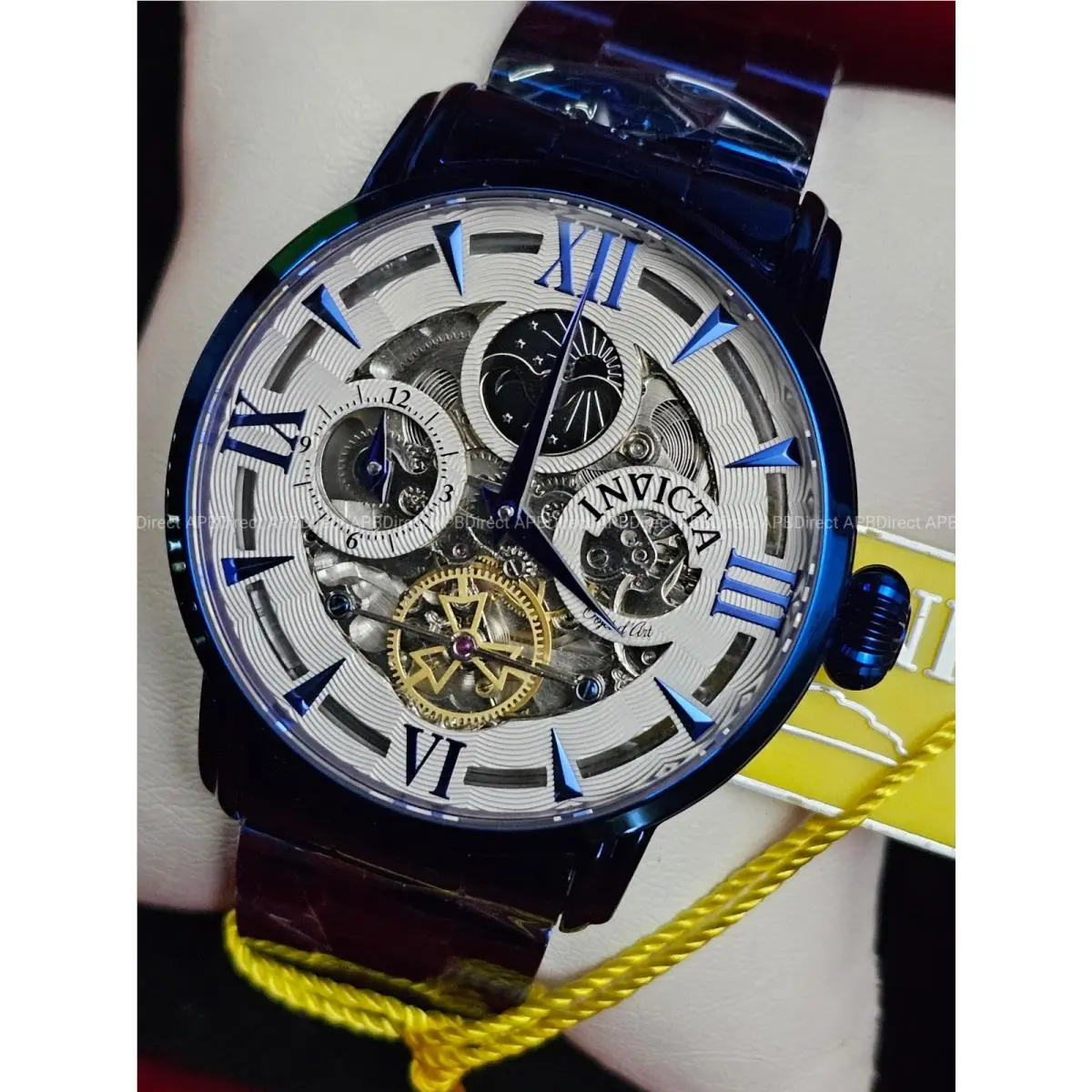 Invicta Objet D Art Dual Time - Open Heart - Automatic - Day / Night Mens Watch