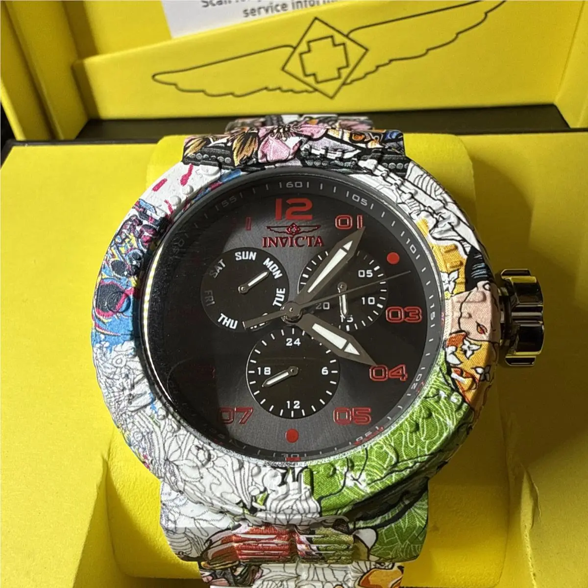 Invicta Pro Diver Neoart Flux Men`s Watch - 52mm Aqua Plating 50212