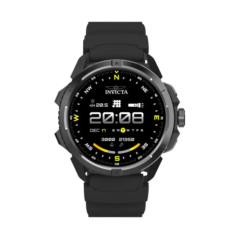 Unisex I-tech 53.65mm Quartz Watch IN-ITECH-009 by Invicta