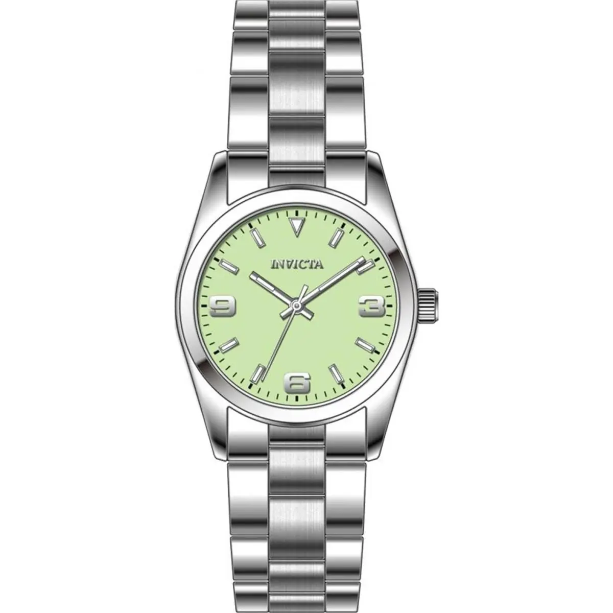 Invicta Women`s 69188 Celestial Quartz PC21S Green Dial Watch - Green, Quartz
