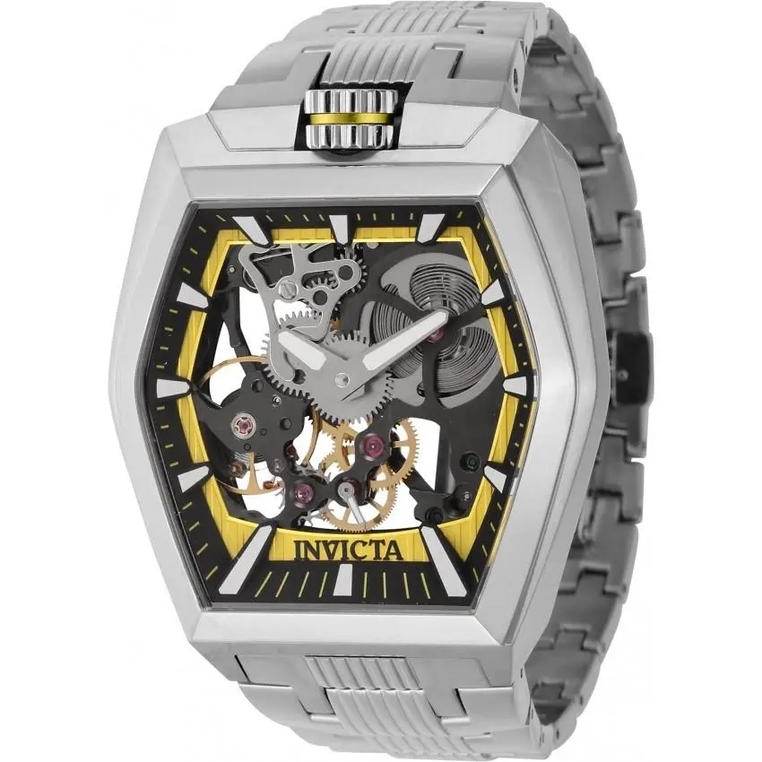 Invicta 44012 Akula Yellow and Black Dial 48 mm Men`s Watch