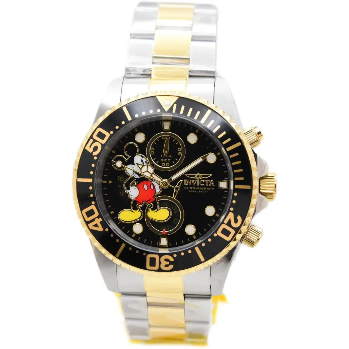 Invicta Disney Limited Edition 27389 Mens 43mm Two-tone Mickey Chronograph Watch