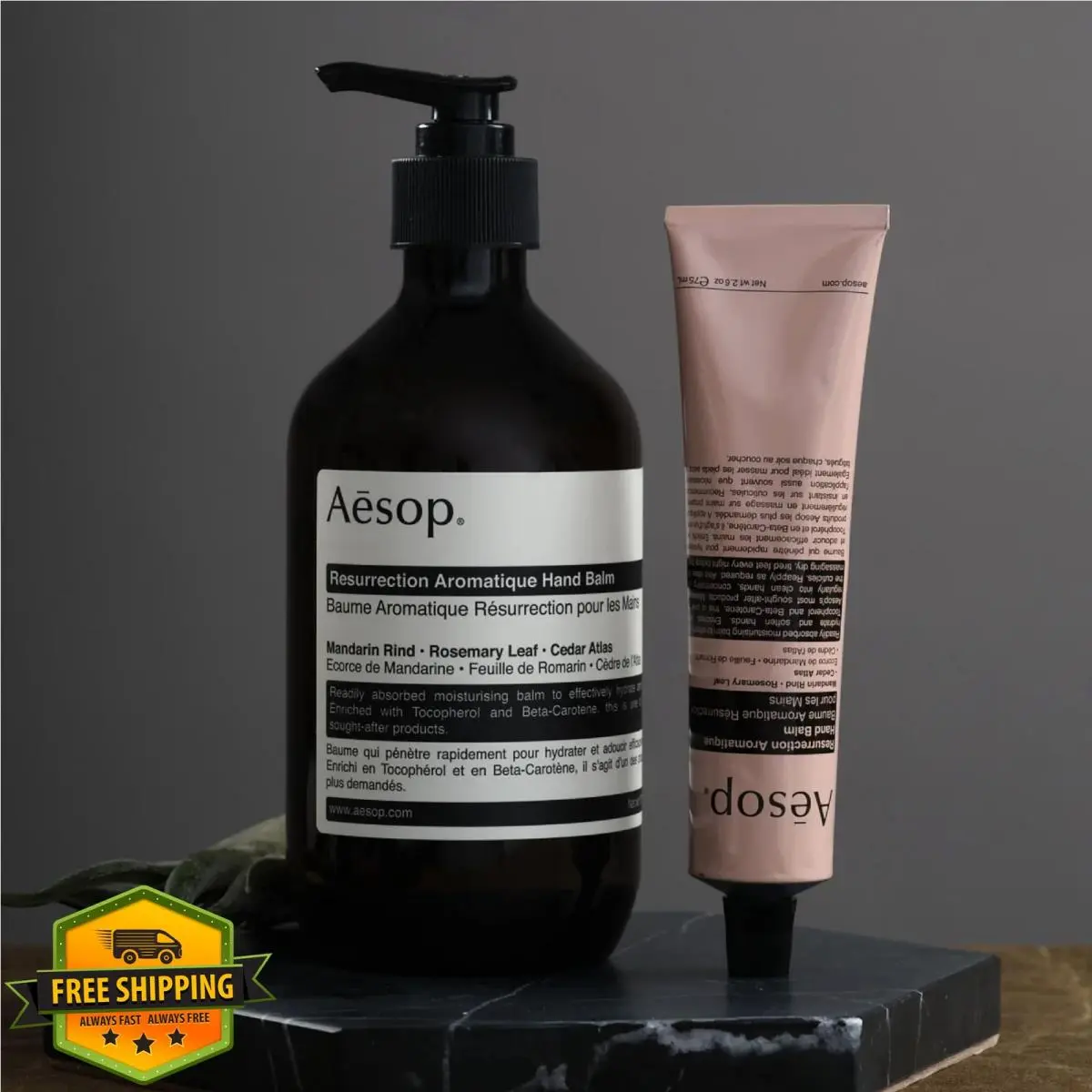 Resurrection Hand Wash and Balm Set 16.9oz + 2.6oz by Aesop