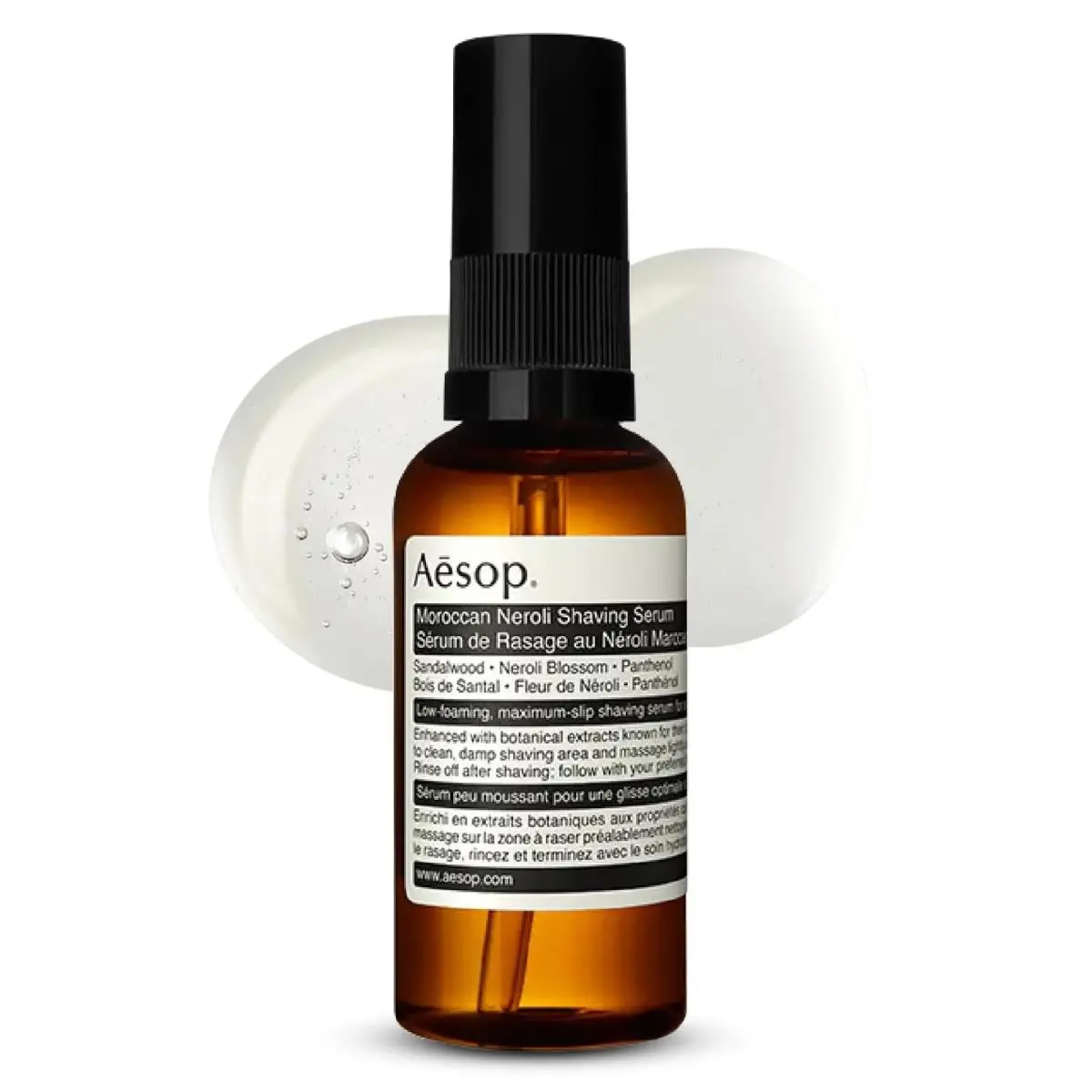 Moroccan Neroli Shaving Serum Razor Bump 2 Fl Oz Pack of 1 Black by Aesop