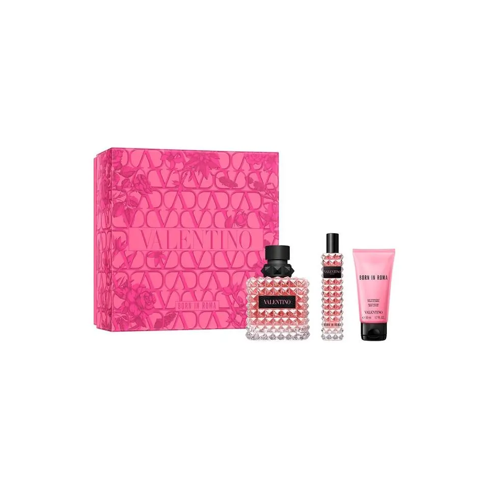 Valentino Donna Born In Roma Eau de Parfum 3PC Gift Set For Women