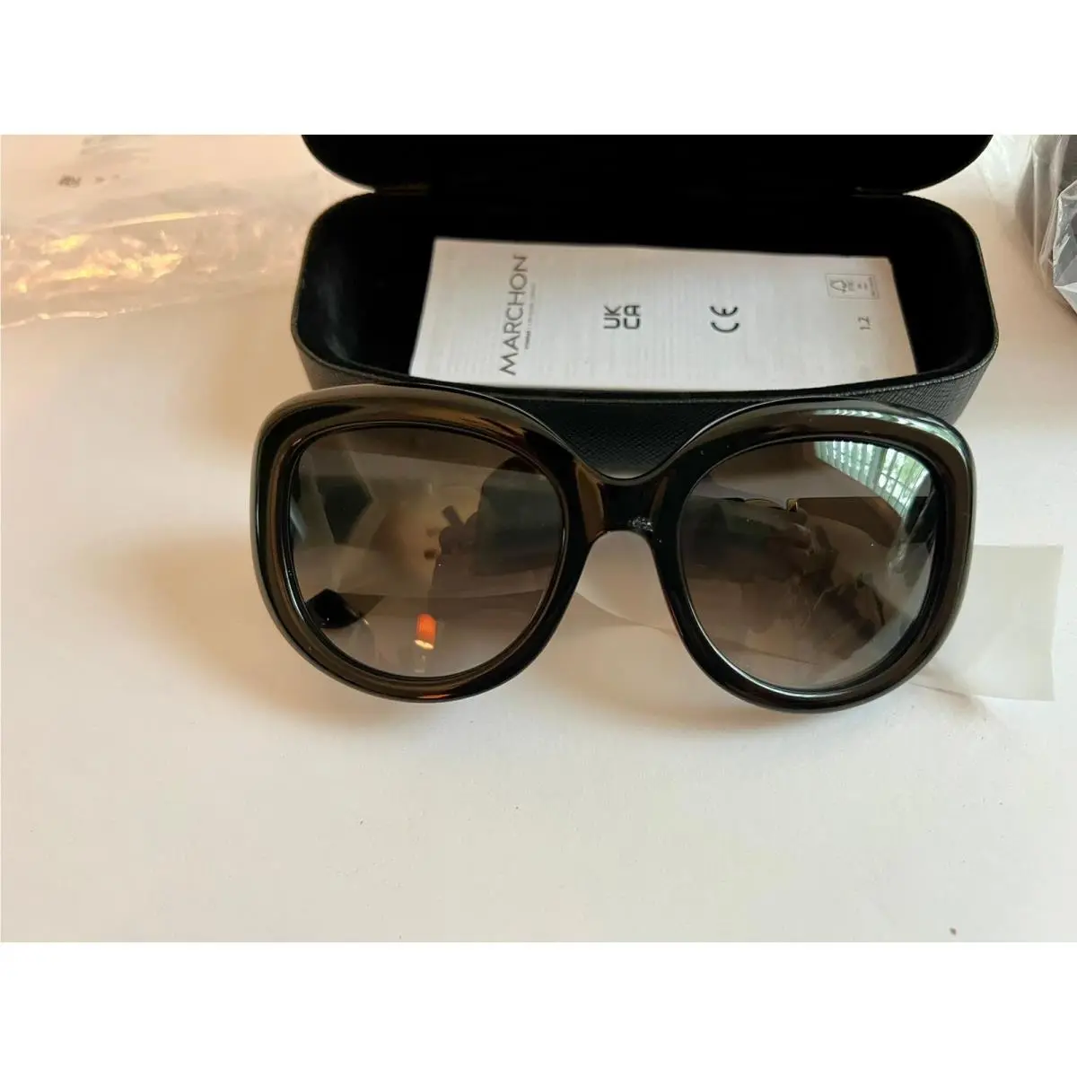 Salvatore Ferragamo SF727S 214 Sunglasses Women`s Black Gradient 53mm