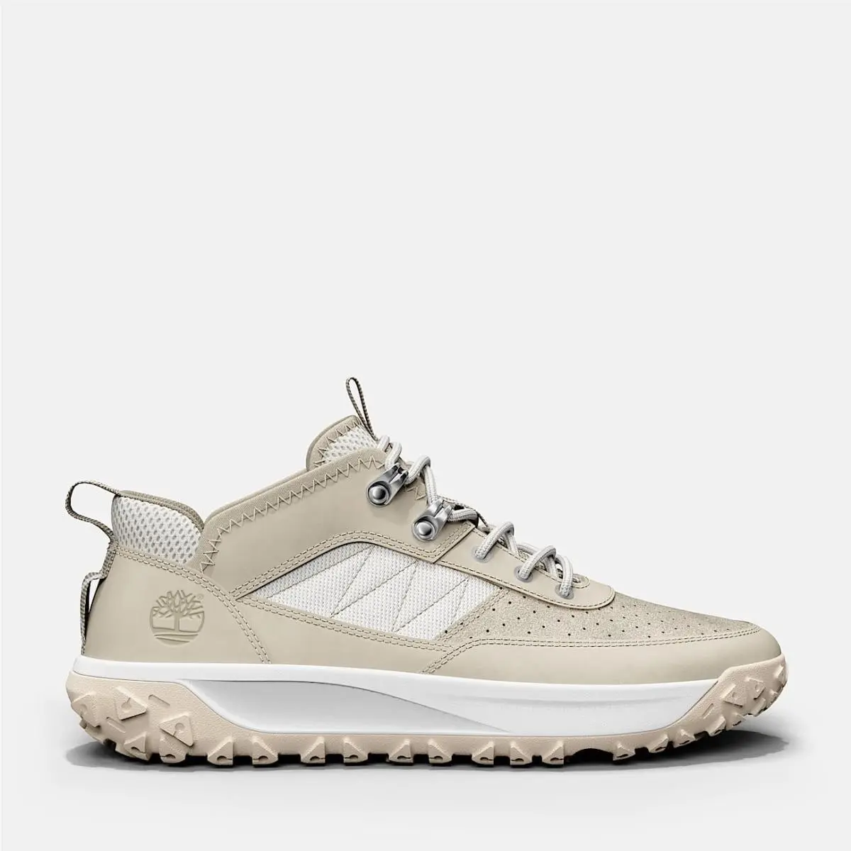 Timberland Women`s 11 Greenstride Motion 6 Low Lace Snkr Wht Nubuck