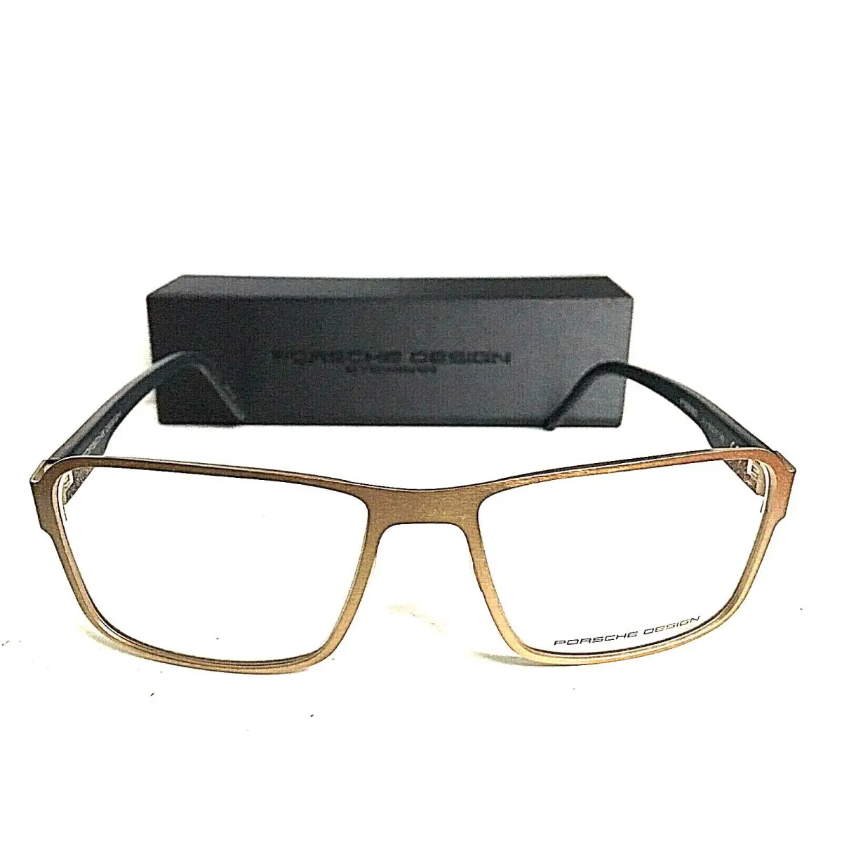 Design P 8290 P8290 D 56mm Rx Silver Men`s Eyeglasses Frame Italy by Porsche