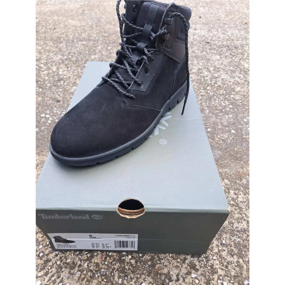 Timberland shoes - Tboa1zrr015 - tba1zrr015 - Black (UPC: 192827547353) 8