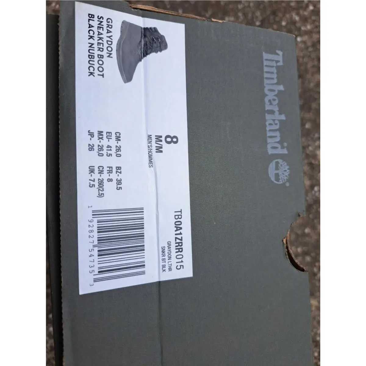 Timberland shoes - Tboa1zrr015 - tba1zrr015 - Black (UPC: 192827547353) 6