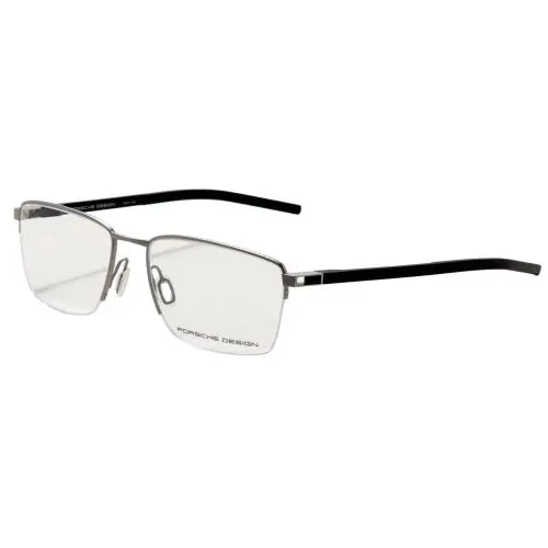 Design Men`s 55 mm Grey Silver Opticals P8757-55B000 by Porsche