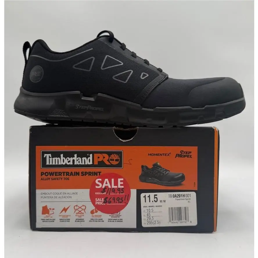 Timberland shoes - Timberland PRO TB0A291H001 - PRO - Black 9