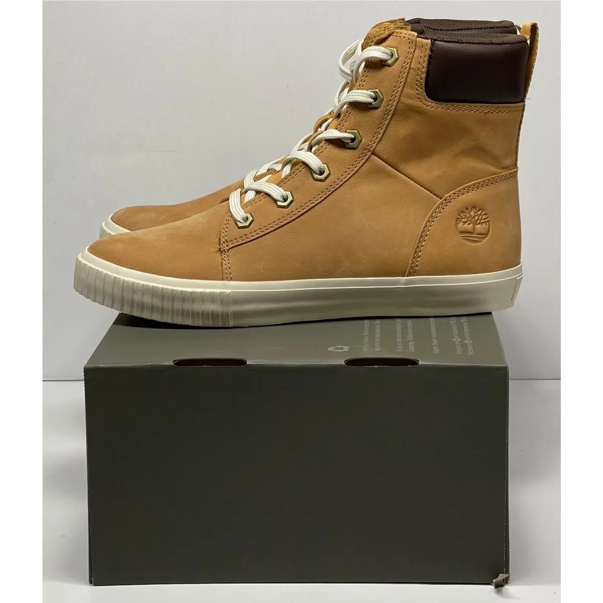 Timberlands Wmn Skyla Bay Boot `wheat` Sneakers 6 Inch TB0A2C3S231 Size 8.5