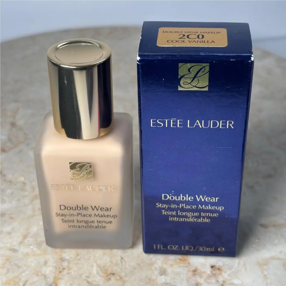 Estee Lauder Double Wear Foundation 1oz 2C0 Cool Vanilla Formula