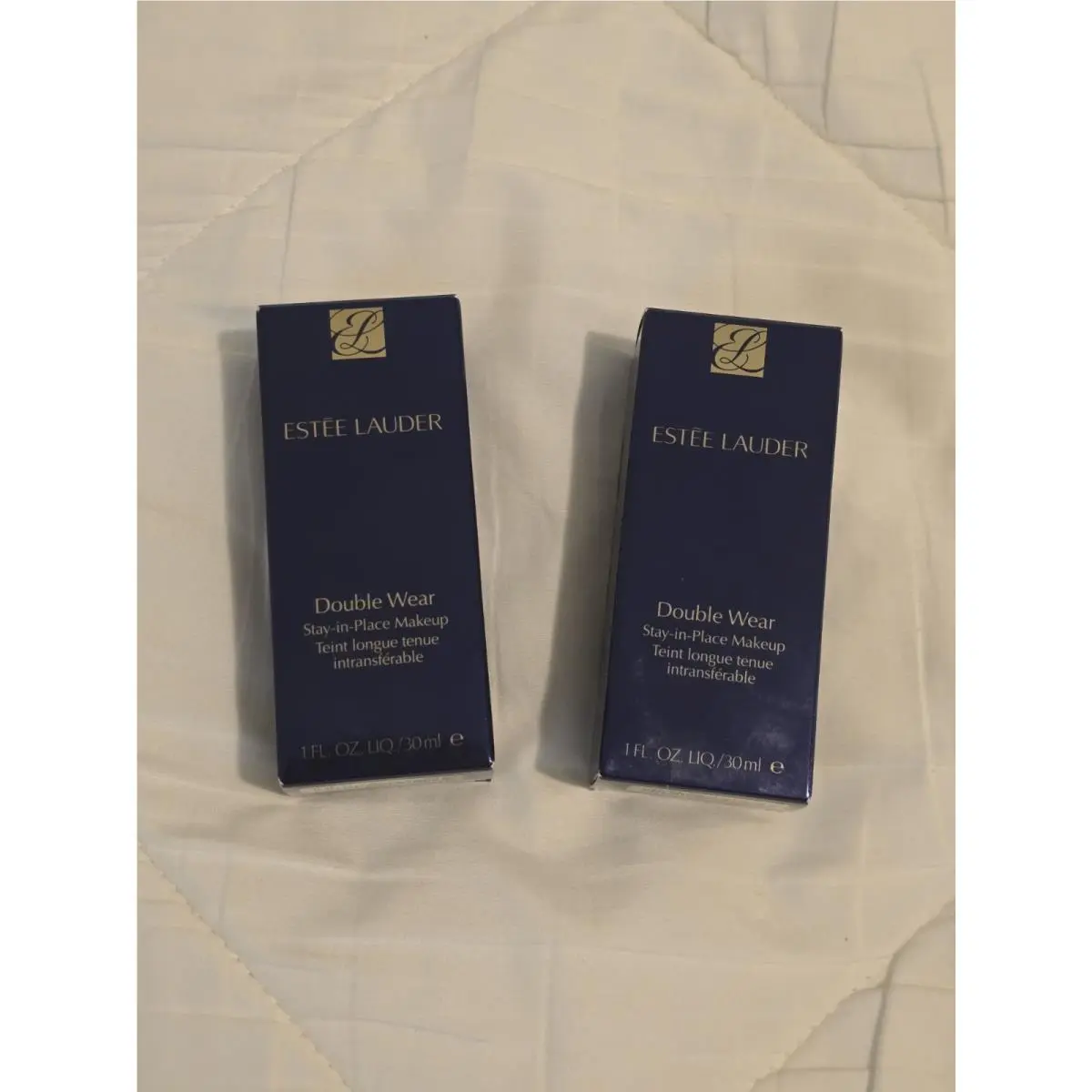 Lot Of 2 Estee Lauder Double Wear Stay-in-place 3n1 Ivory Beige Foundation