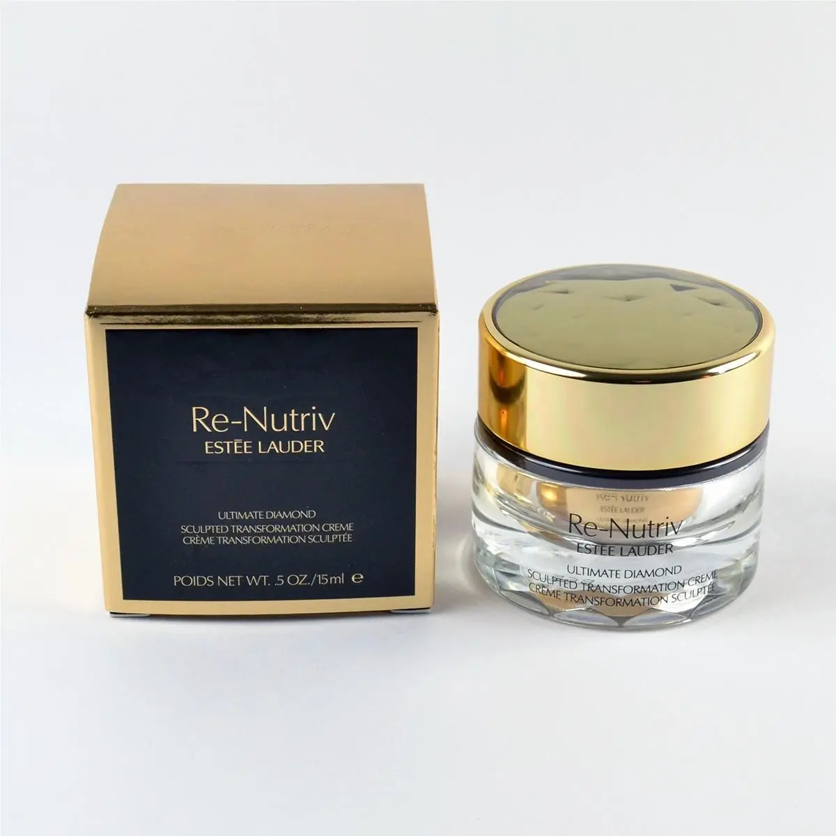 Estee Lauder Re-nutriv Ultimate Diamond Sculpted Transformation Creme 15mL