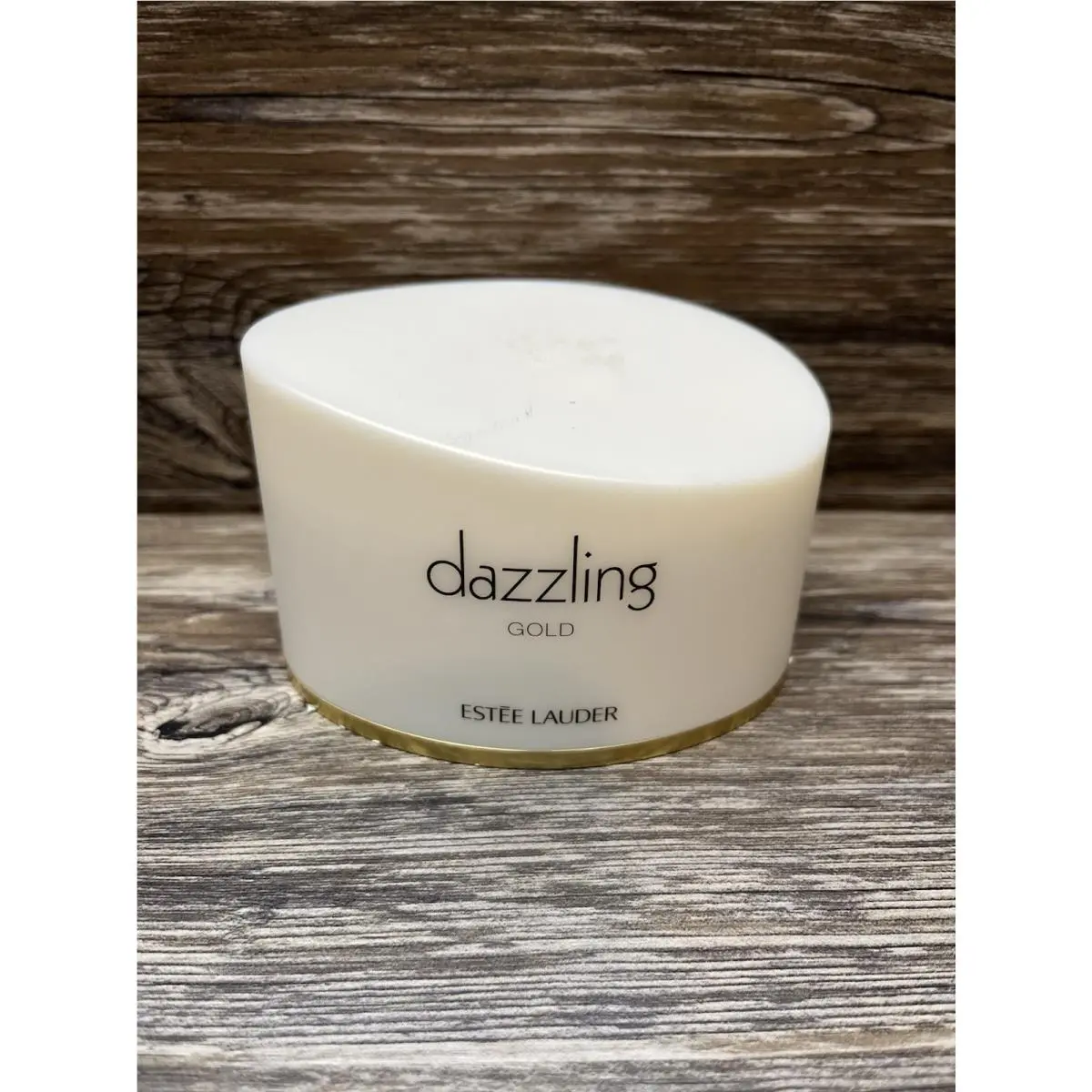 Estee Lauder Dazzling Gold Body Powder W/puff 3.5oz Htf